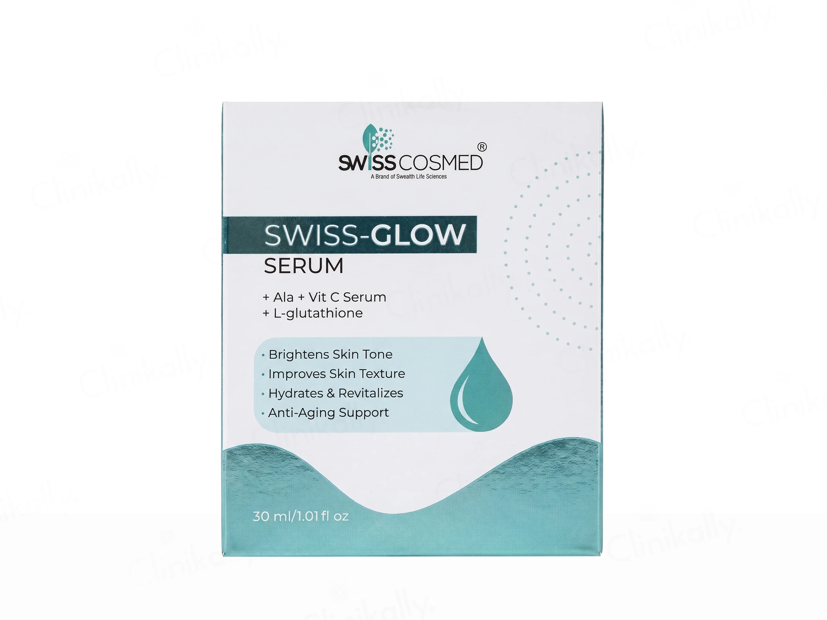 Swisscosmed SwissGlow Brightening Face Serum For Men & Women