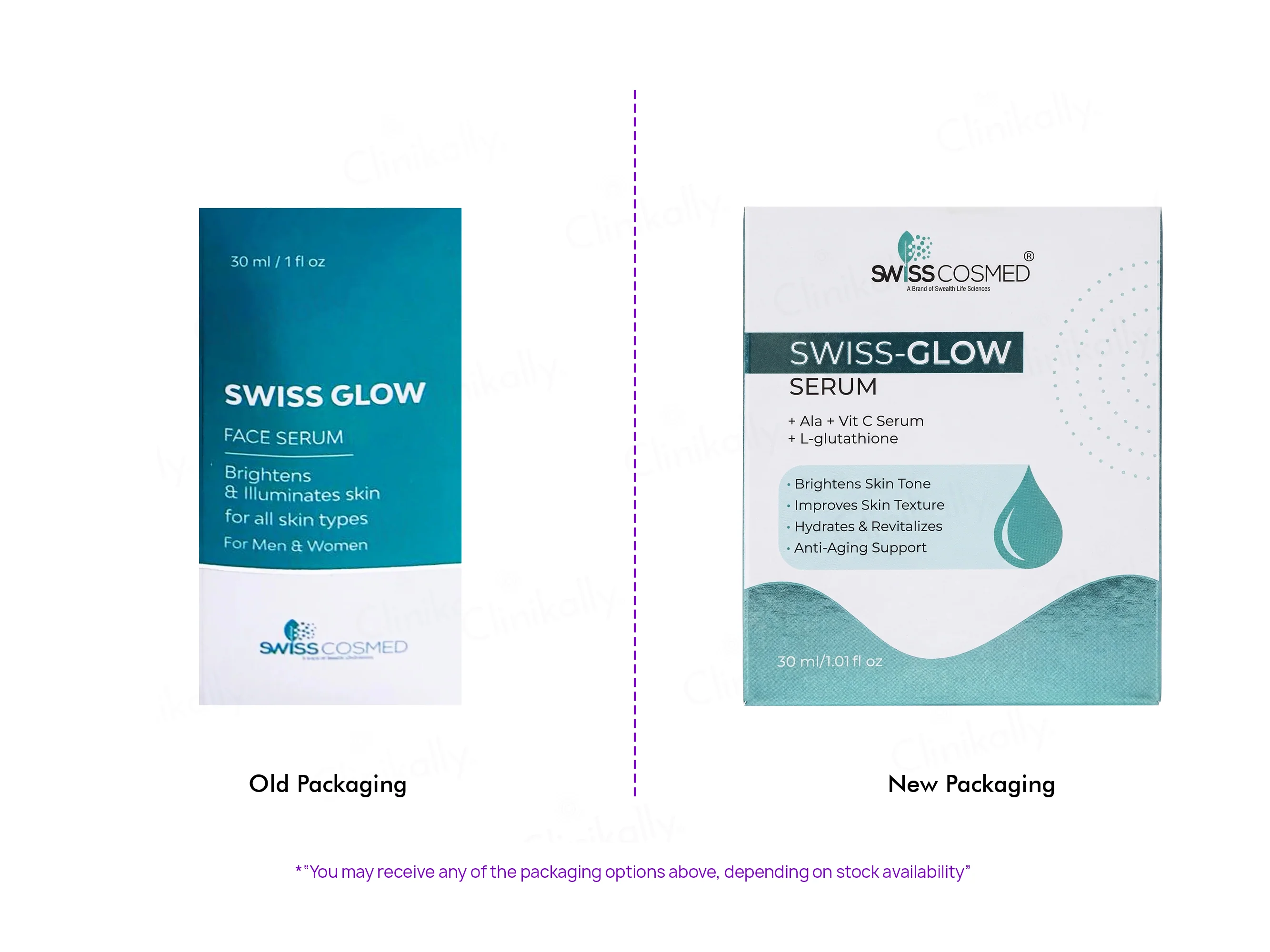 Swisscosmed SwissGlow Brightening Face Serum For Men & Women - Image 2
