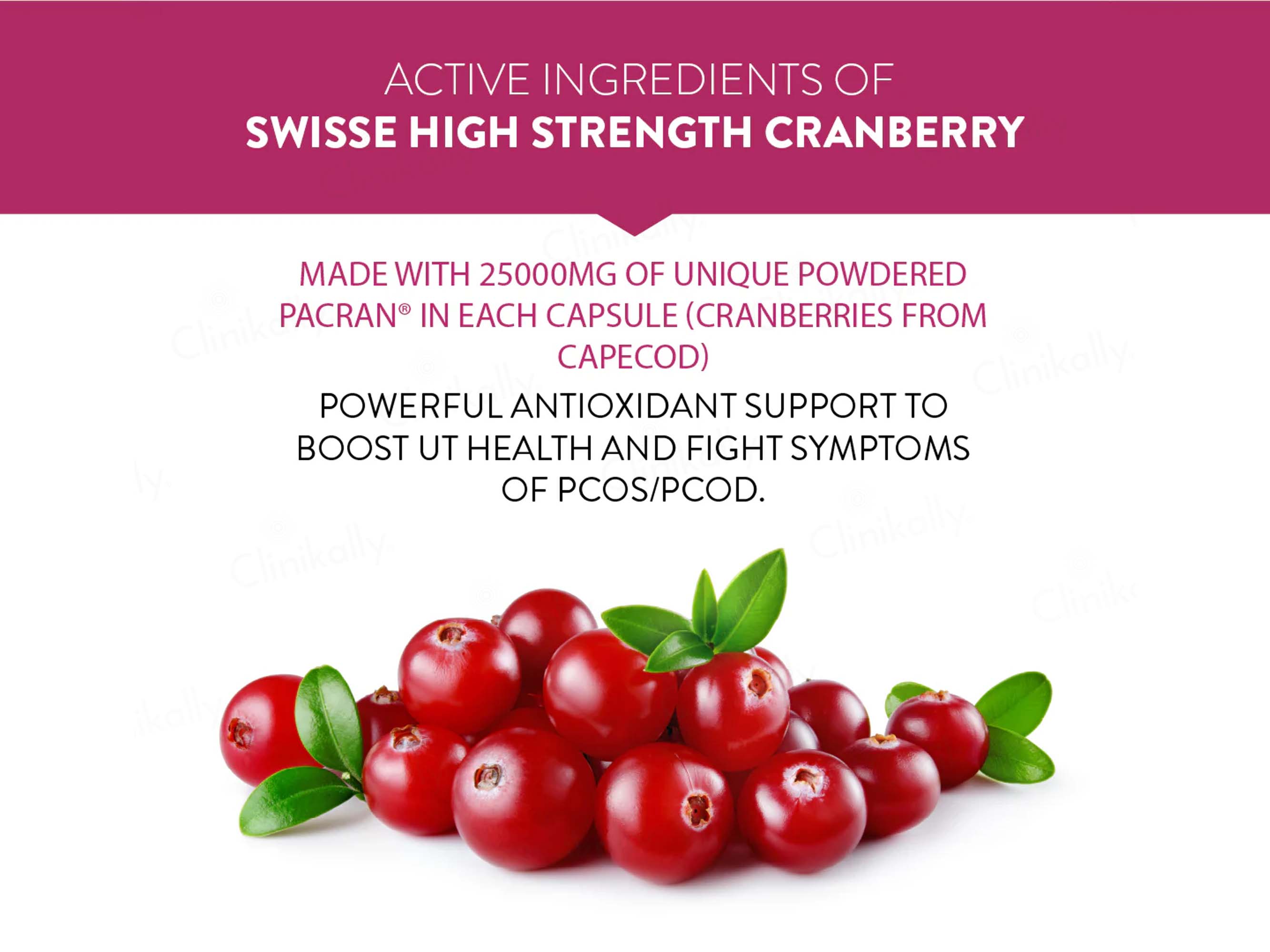 Swisse Ultiboost High Strength Cranberry Capsule - Image 2
