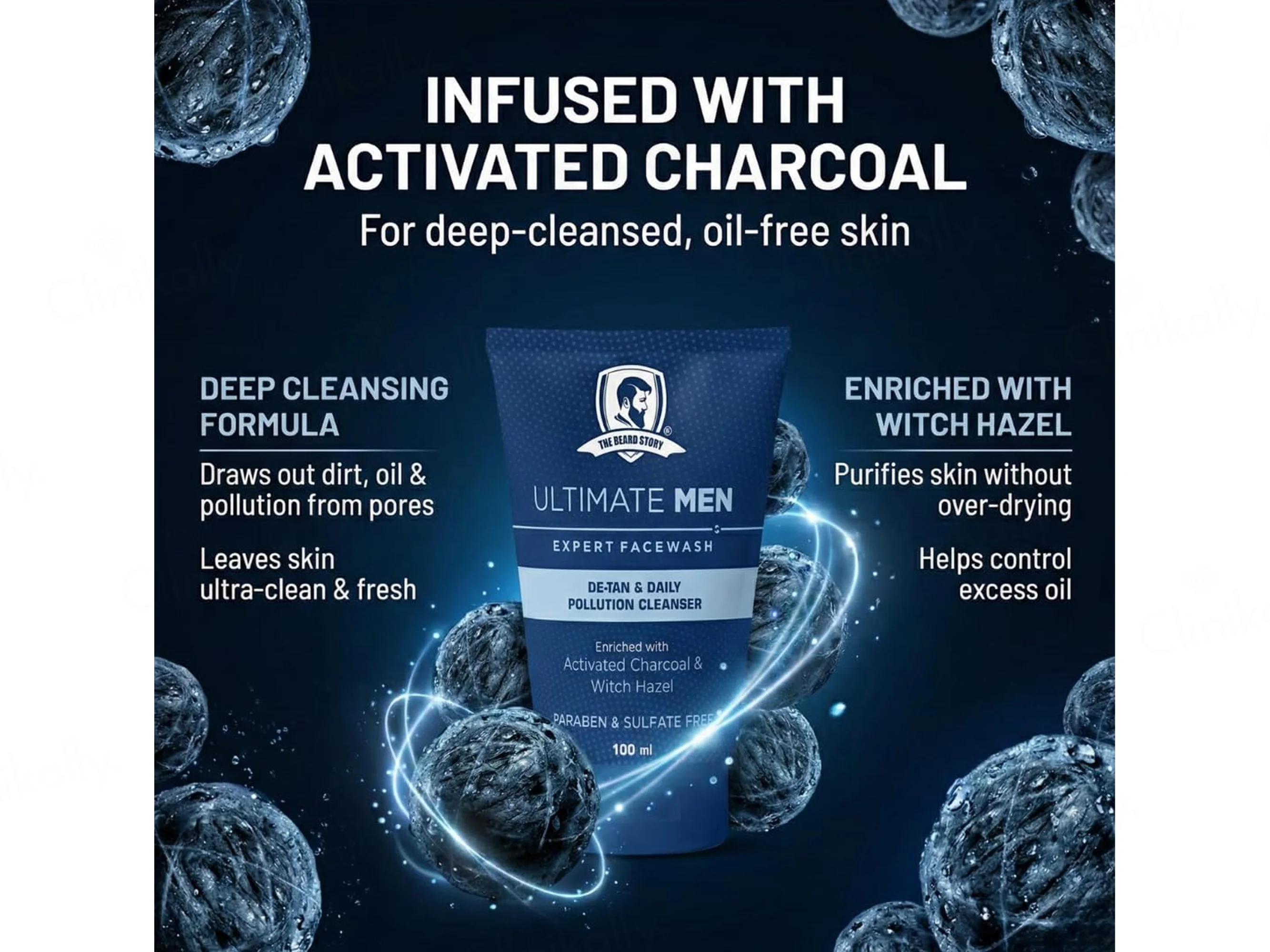 The Beard Story Ultimate Men Expert De-Tan Facewash - Image 4