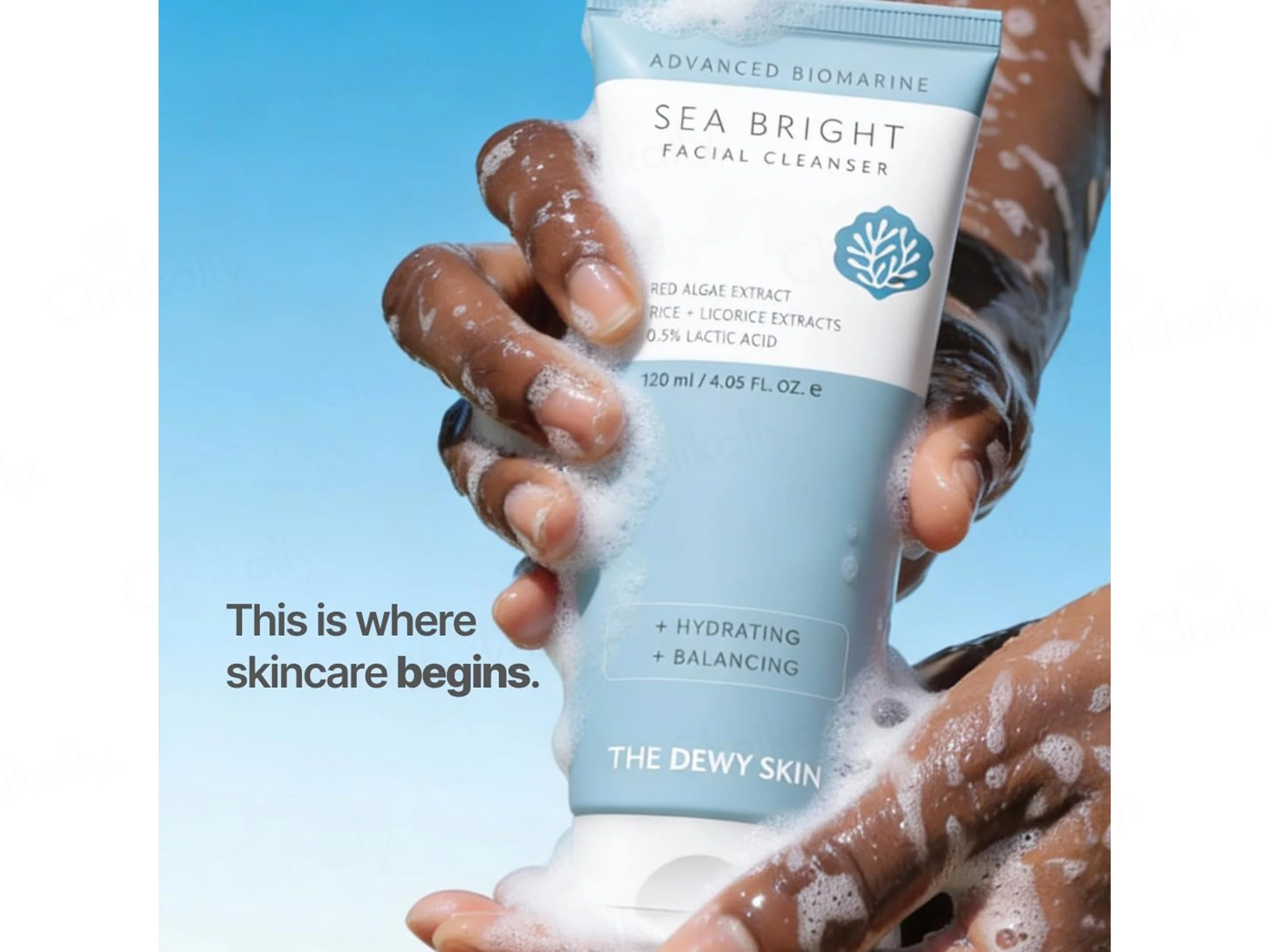 The Dewy Skin Sea Bright Hydrating Facial Cleanser - Image 2