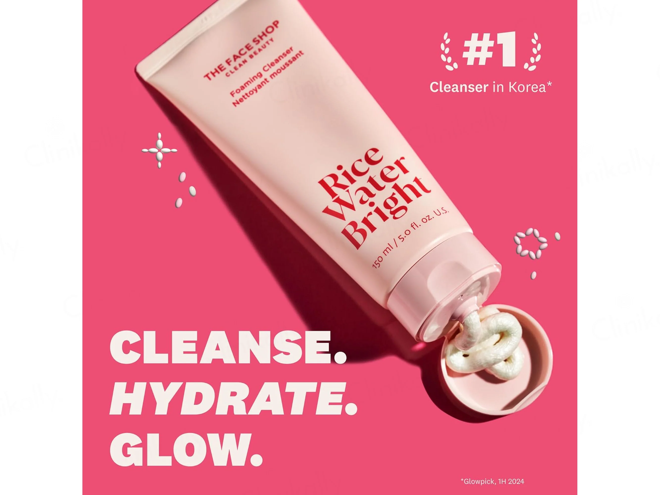 The Face Shop Rice Water Bright Foaming Cleanser - Image 12