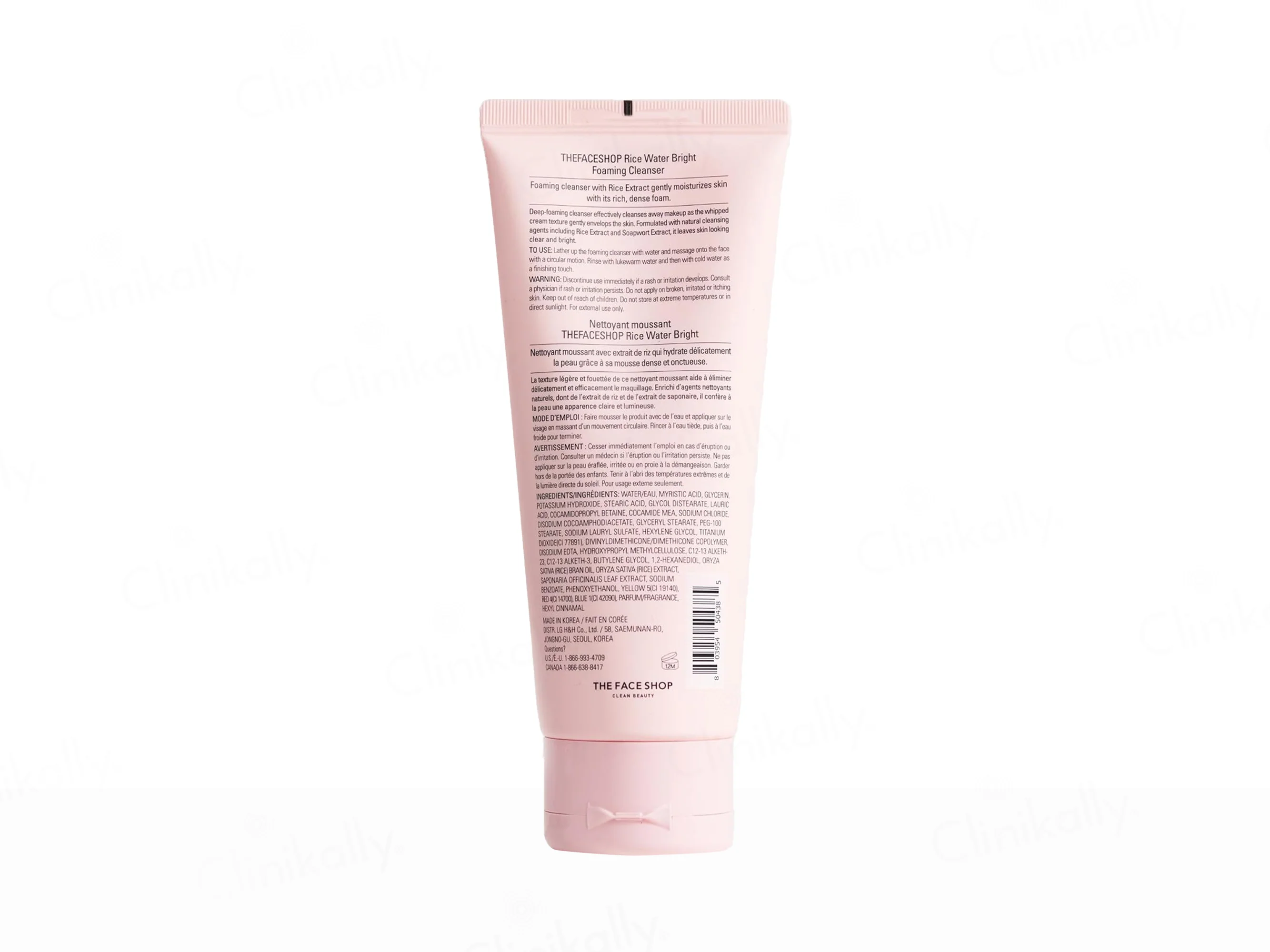 The Face Shop Rice Water Bright Foaming Cleanser - Image 15