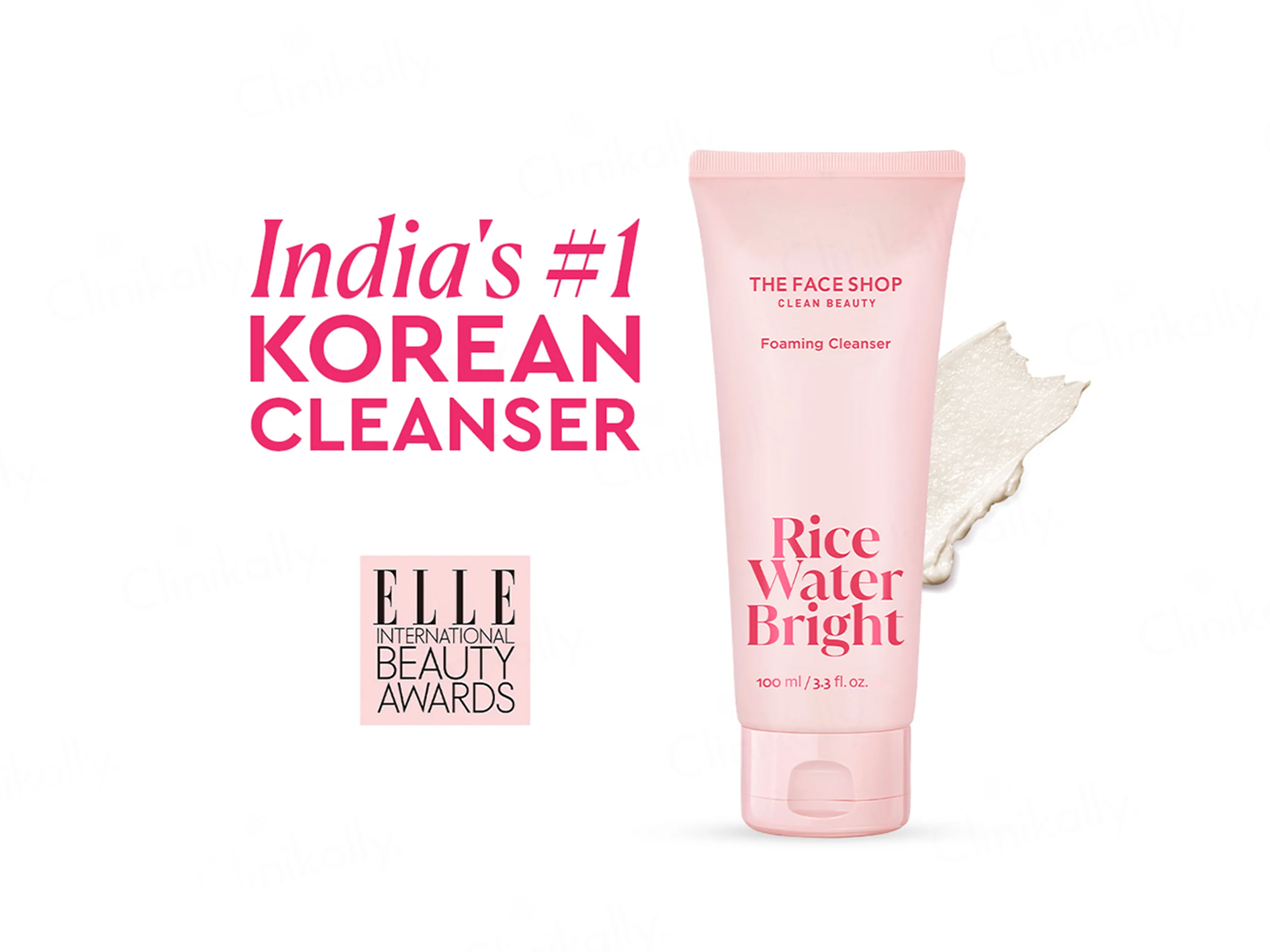 The Face Shop Rice Water Bright Foaming Cleanser - Image 3