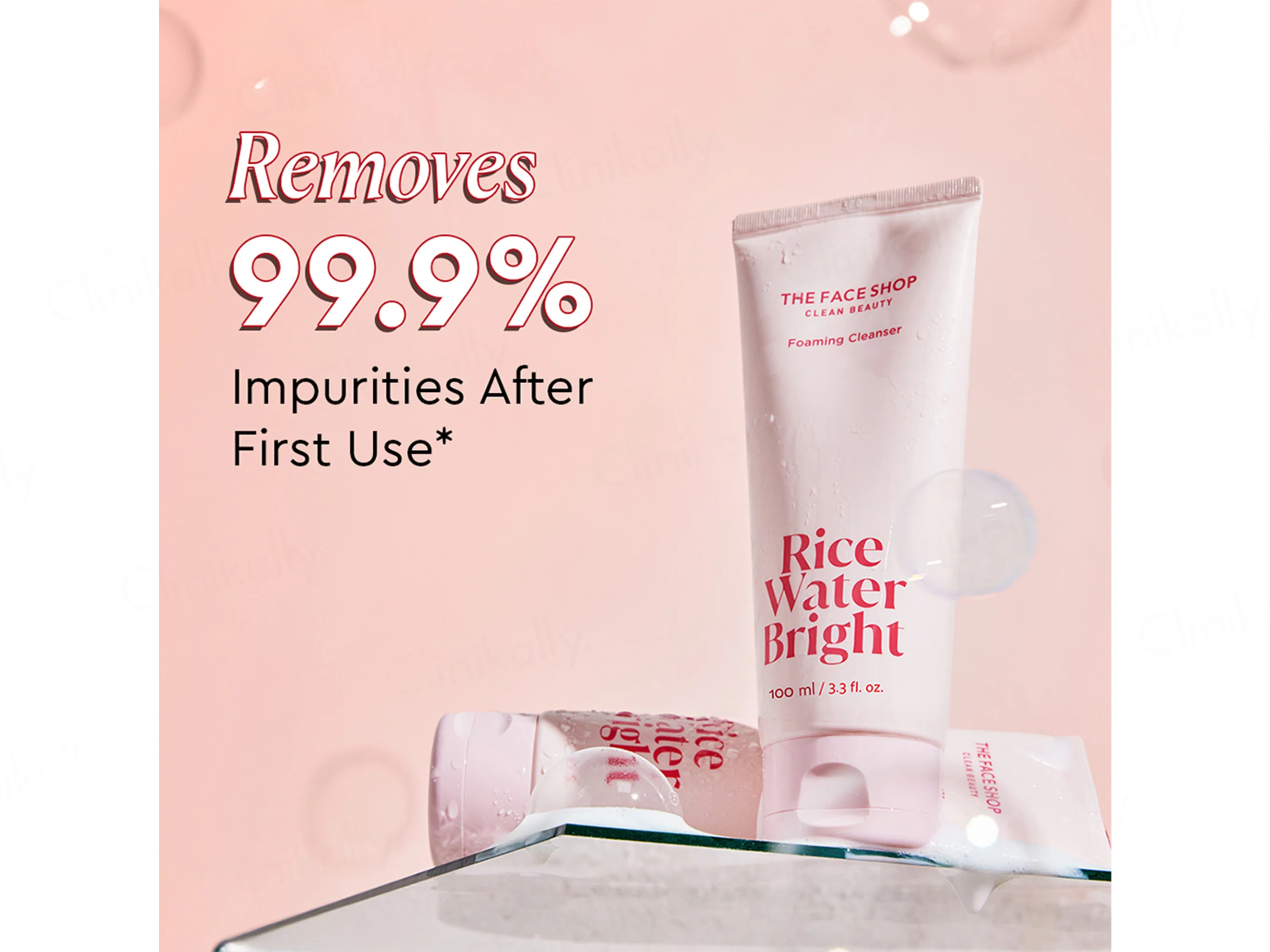 The Face Shop Rice Water Bright Foaming Cleanser - Image 4