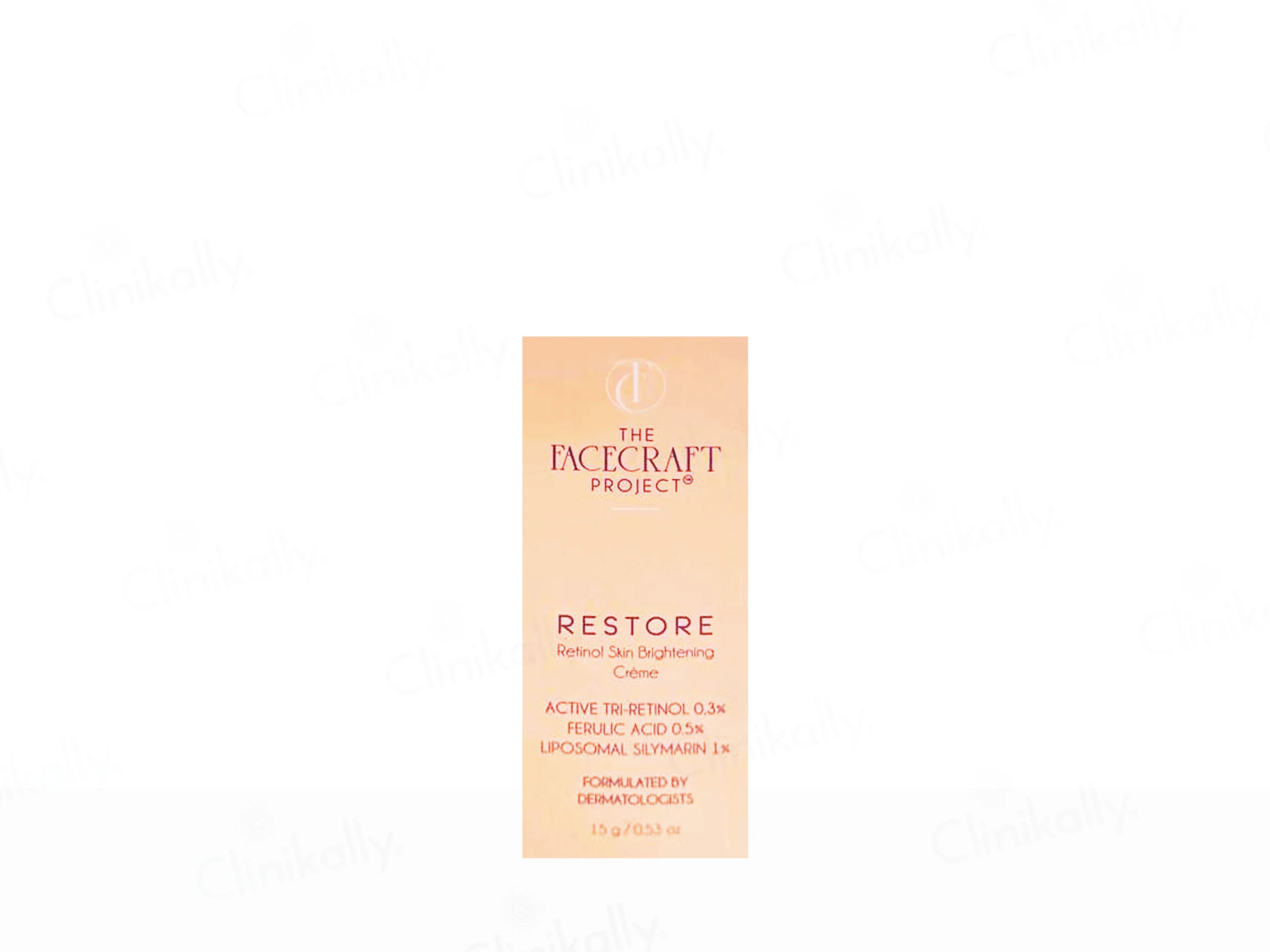 The Facecraft Project Restore Retinol Skin Brightening Cream