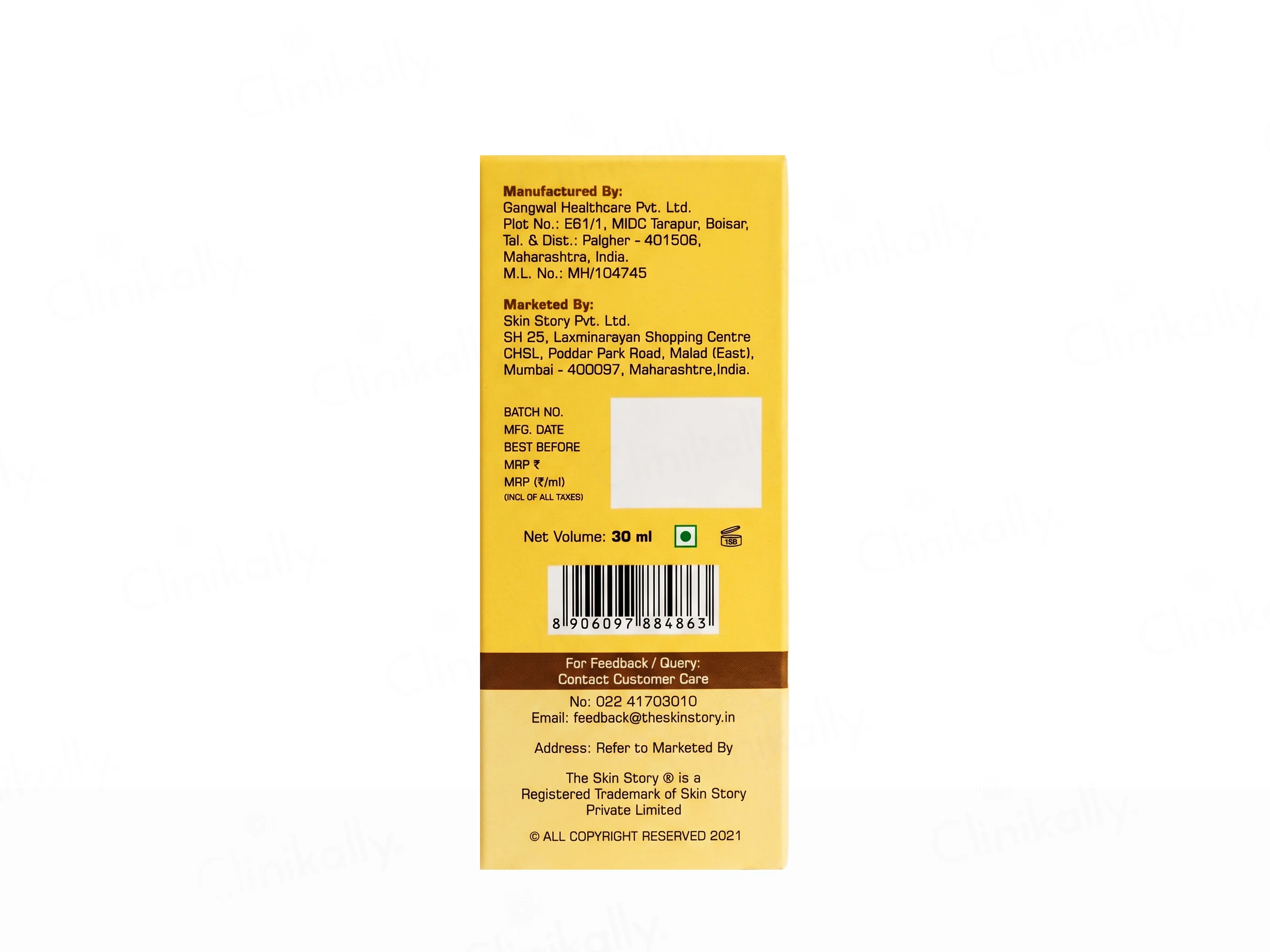 The Skin Story 10% Vitamin C Face Serum - Image 4