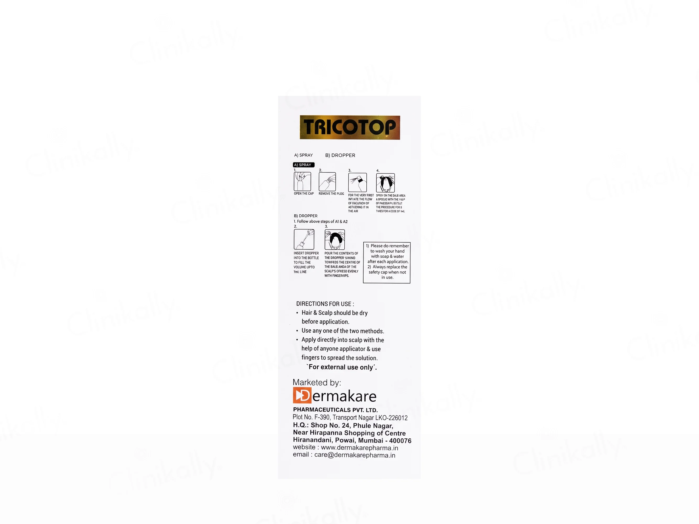 Tricotop Topical Solution - Image 2