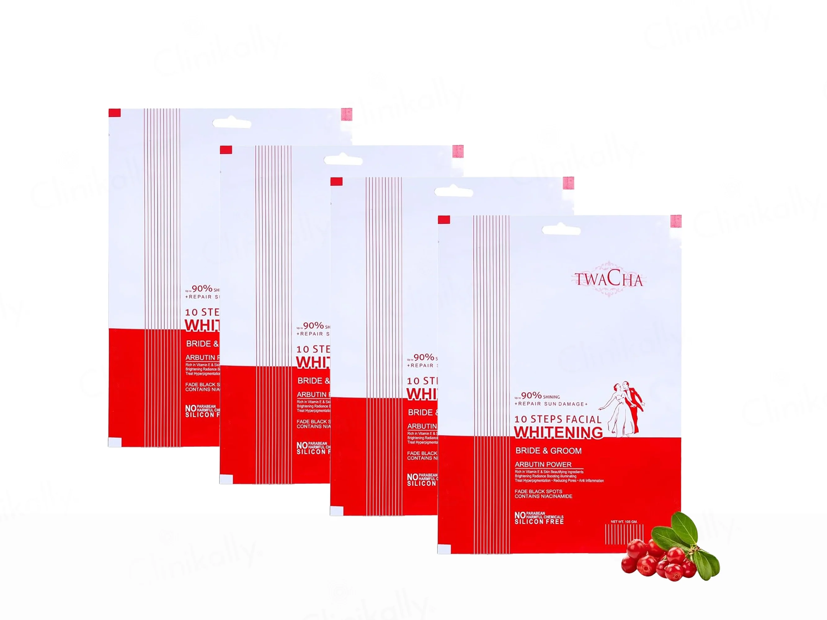 TWACHA 10 Steps Whitening Facial Kit For Bride & Groom - Image 6