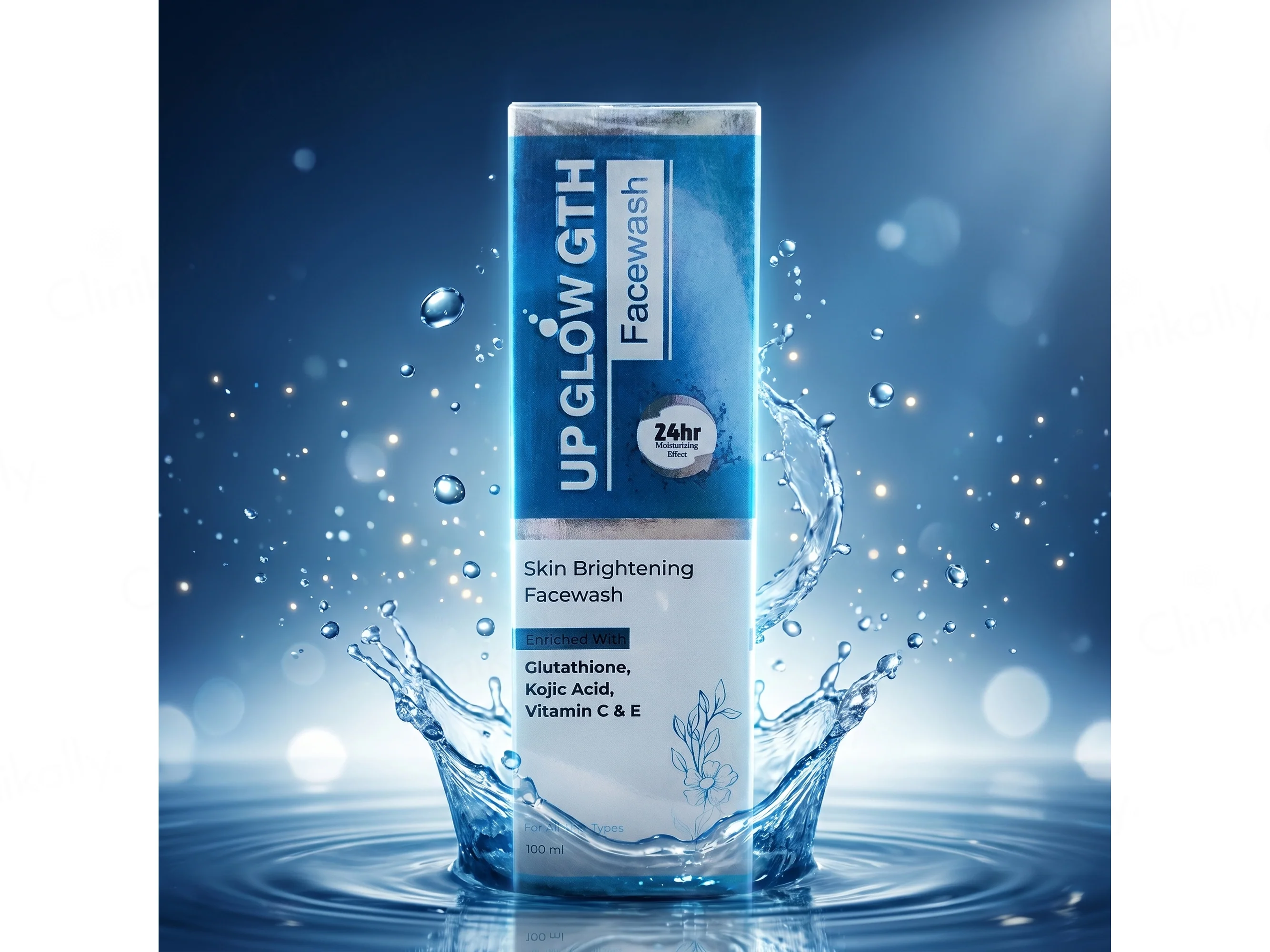 UP Glow GTH Skin Brightening Facewash - Image 3