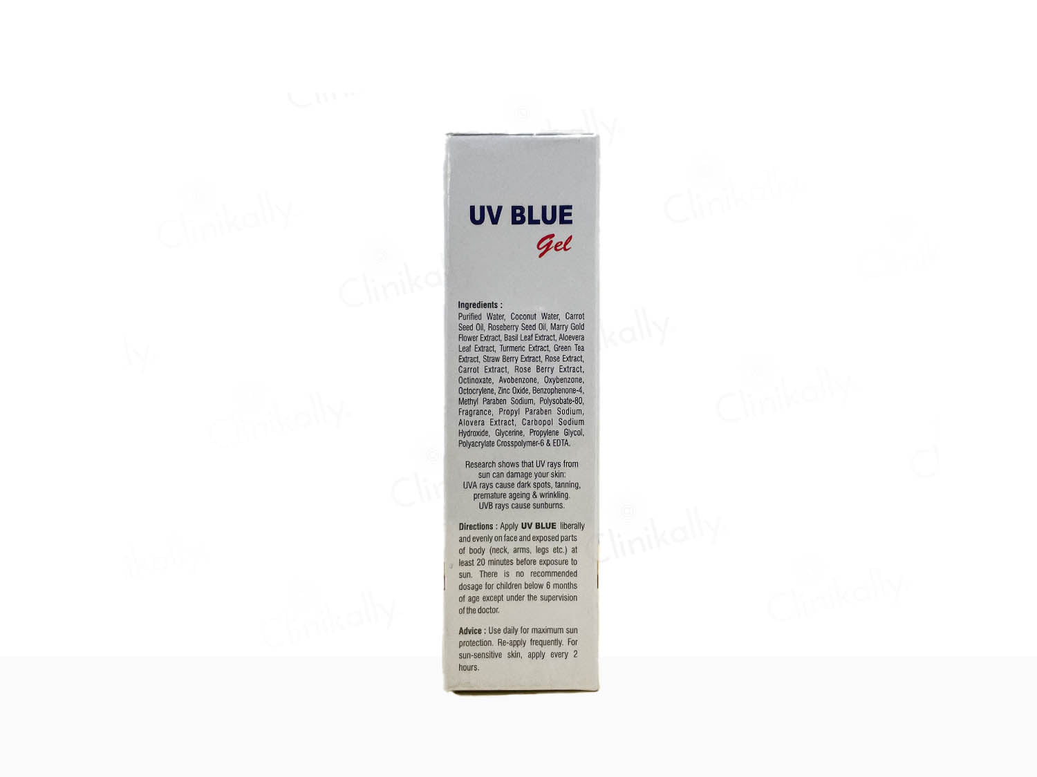UV Blue Sunscreen Gel SPF 50 - Image 3