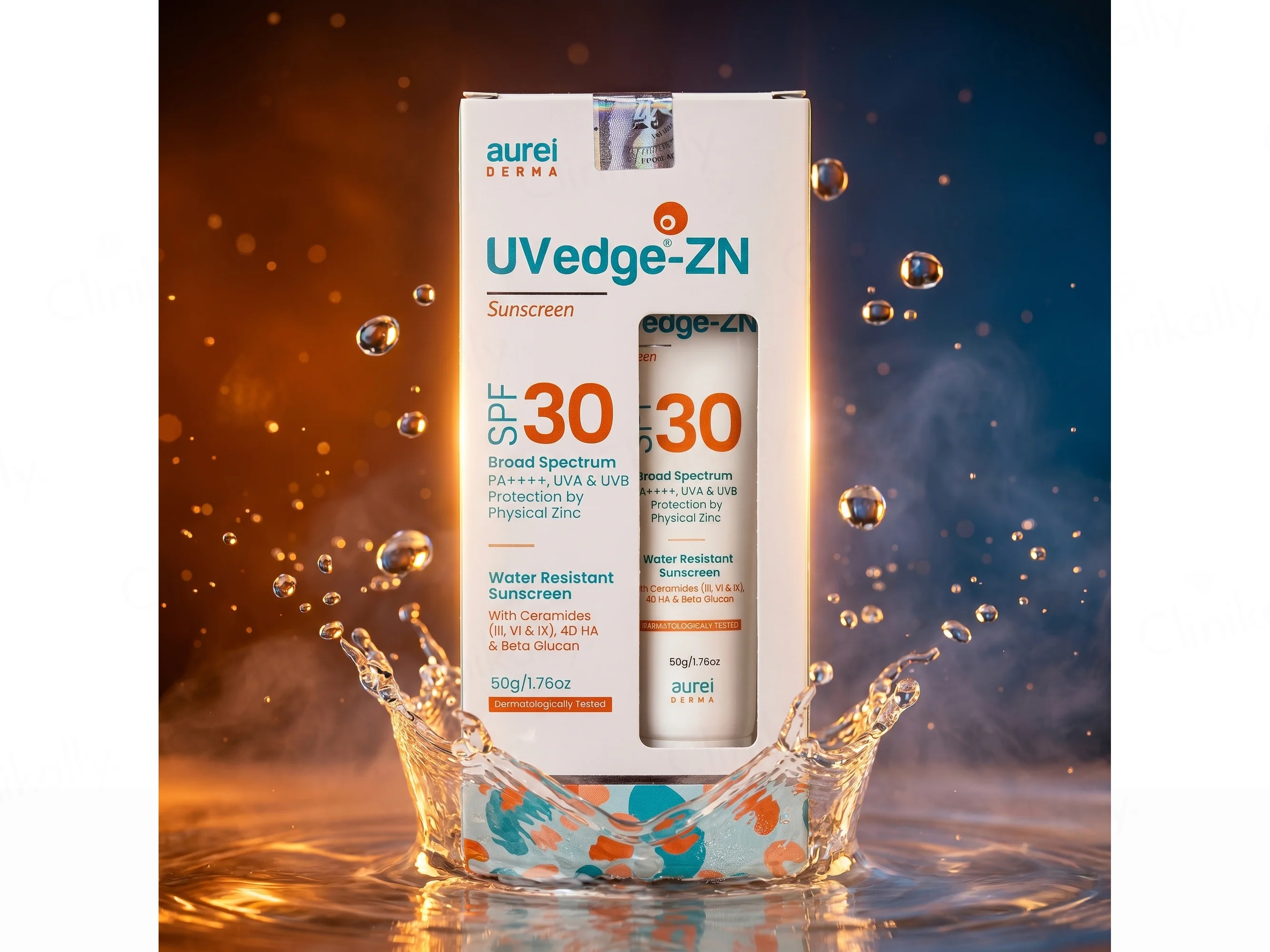 UVedge-ZN Water Resistant Sunscreen SPF 30 PA++++ - Image 3