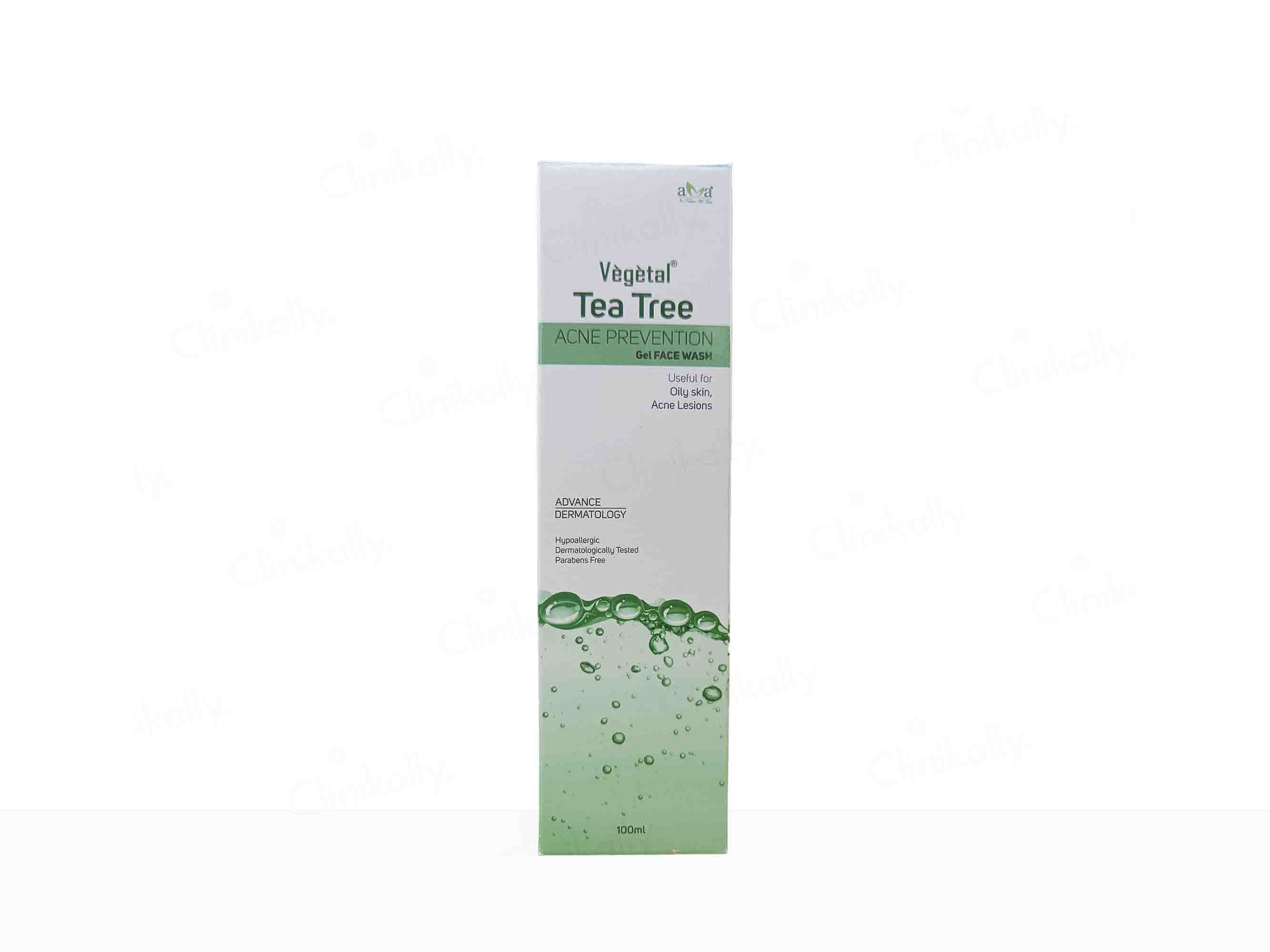 Vegetal Tea Tree Acne Prevention Gel Face Wash - Image 4