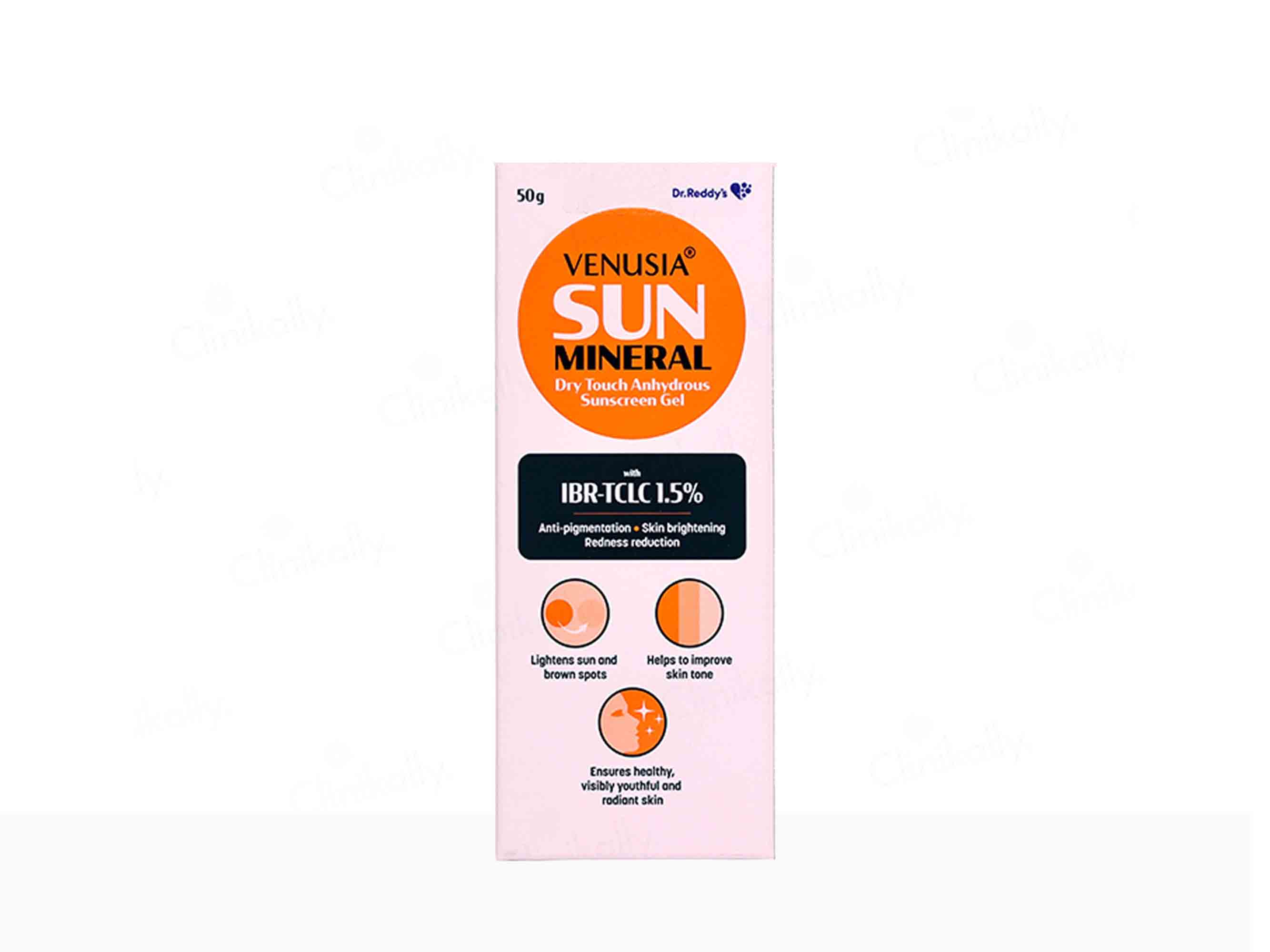 Venusia Sun Mineral Dry Touch Sunscreen Gel SPF 65+ PA++++ - Image 5