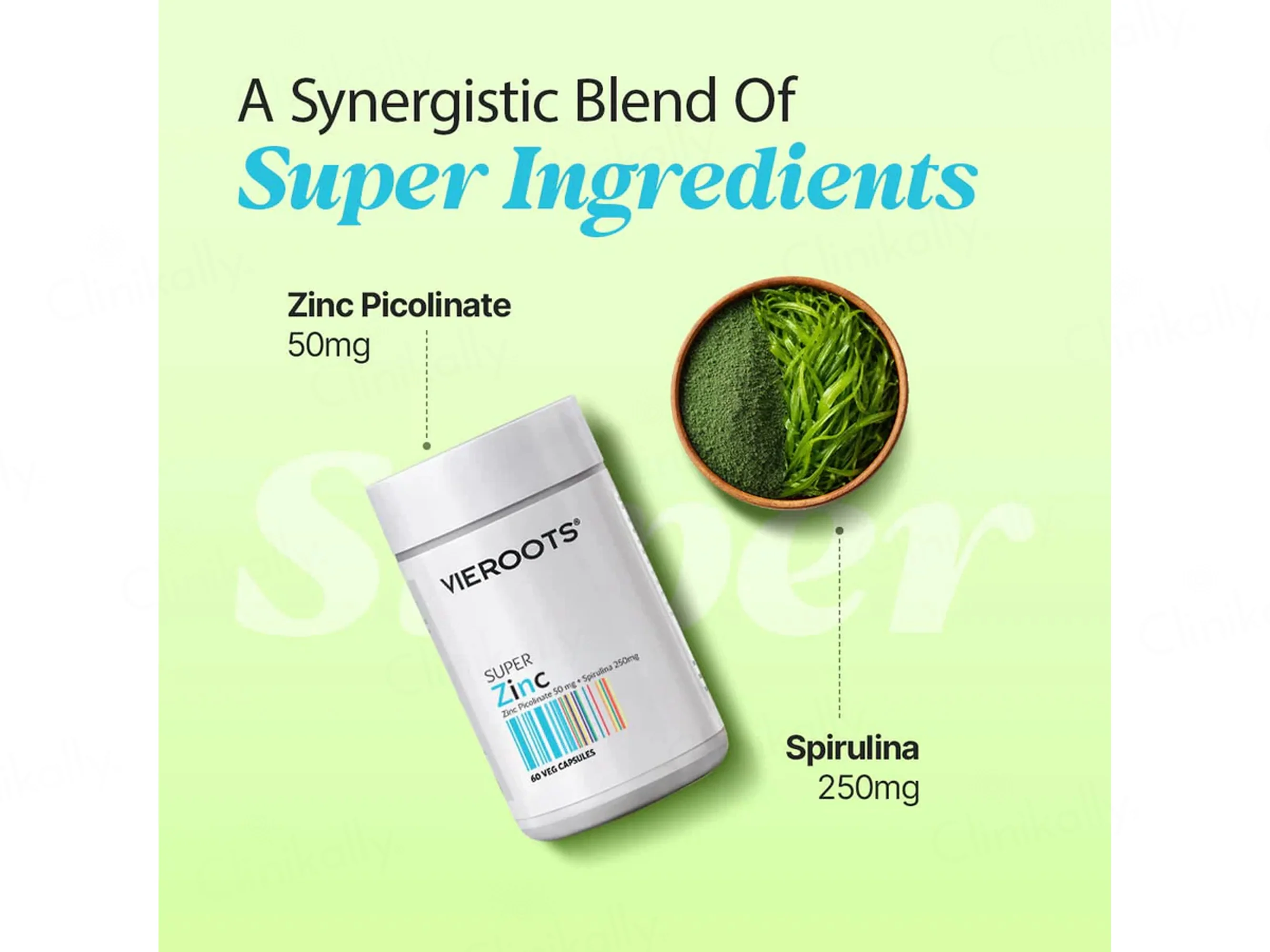 Vieroots Super Zinc Veg Capsule - Image 4