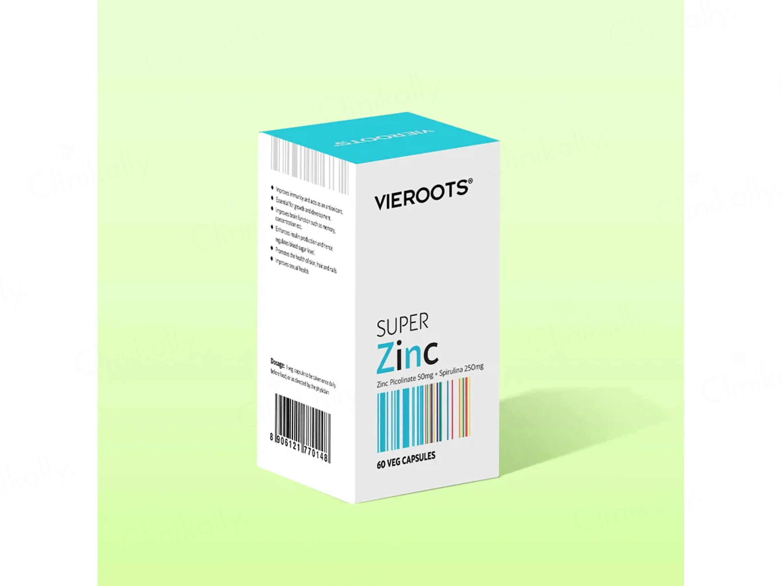 Vieroots Super Zinc Veg Capsule - Image 8