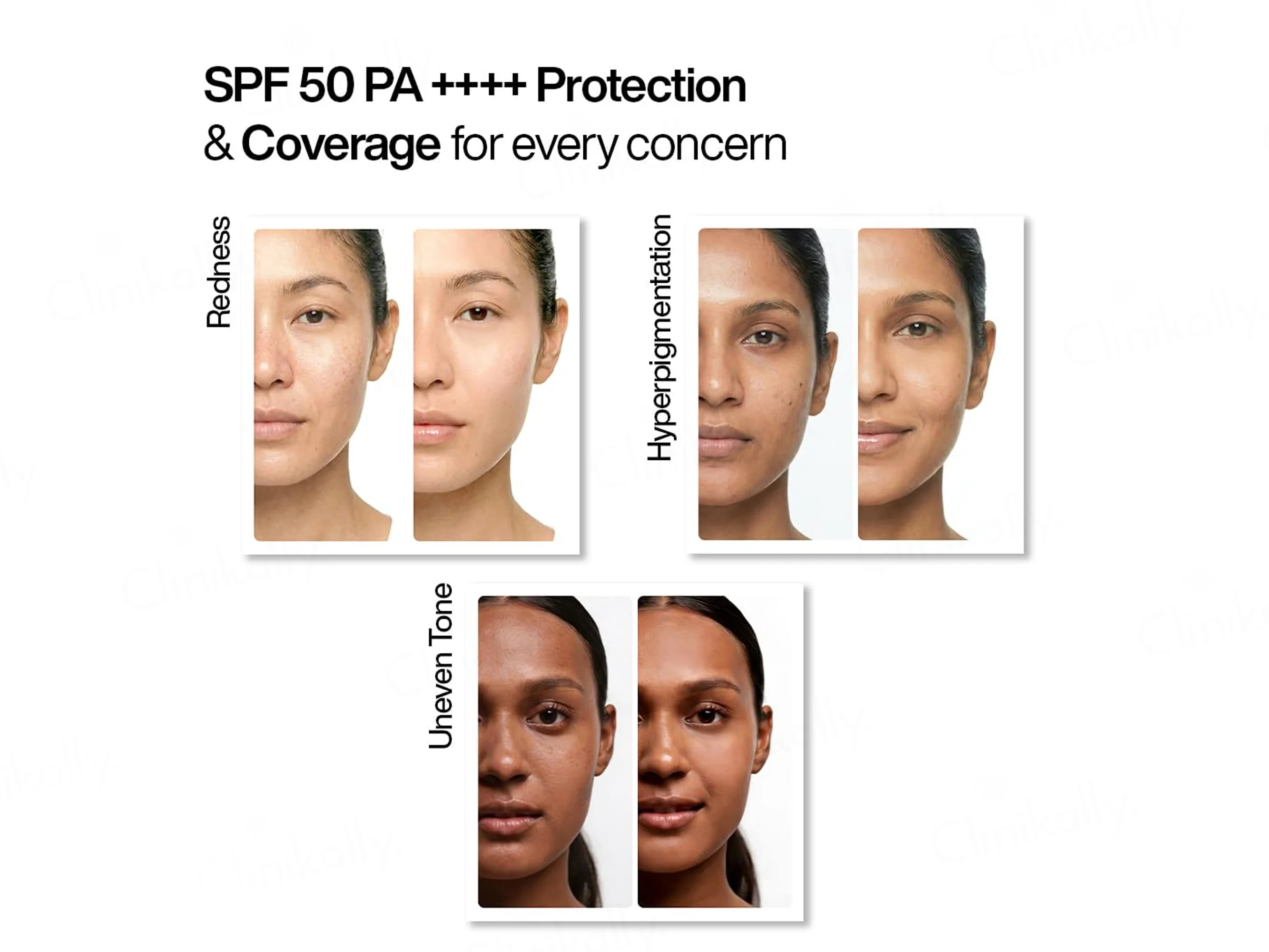 Wishcare Daily Tinted Fluid Sunscreen SPF 50+ PA++++ - Image 3