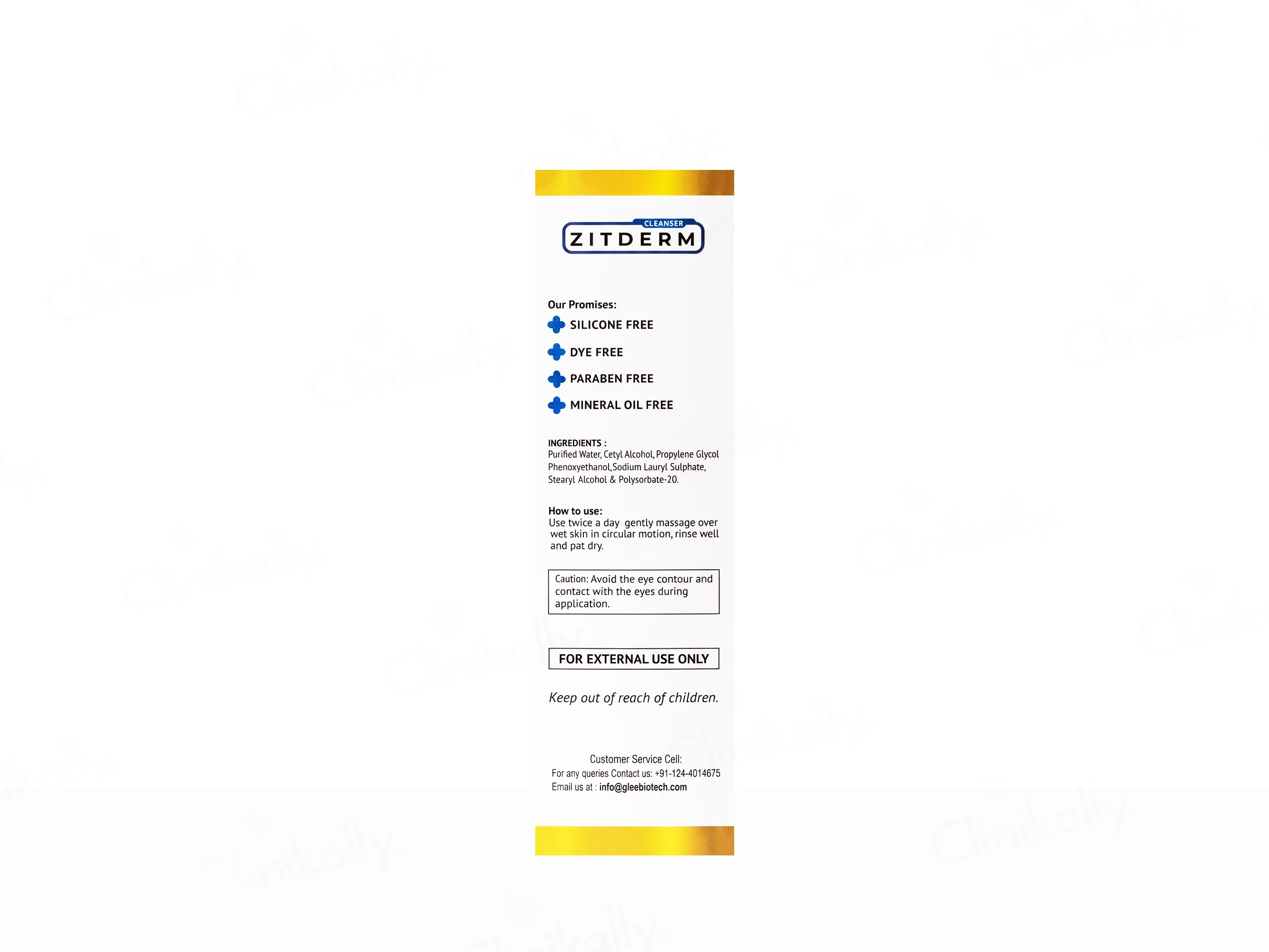Zitderm Mild Face Cleanser - Image 2